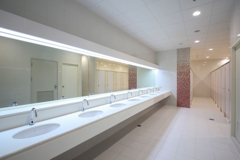 Wide View of Renovated Bathroom
